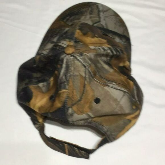 Mapei Camouflage Strapback Hat Construction Logo - Picture 3 of 4